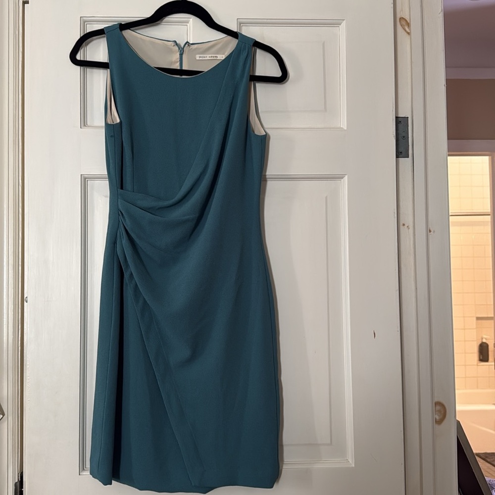 Dusty teal 3 season dress